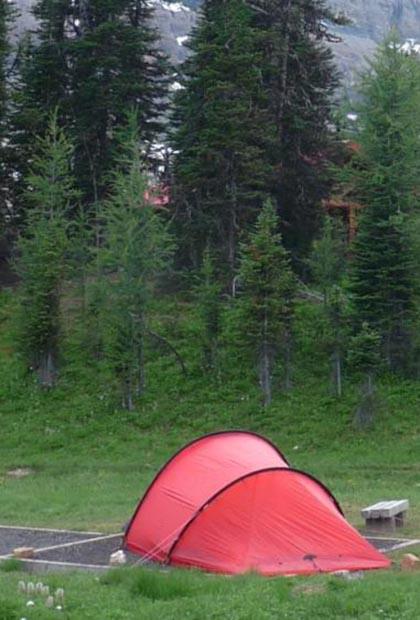 Camping Assiniboine Lodge